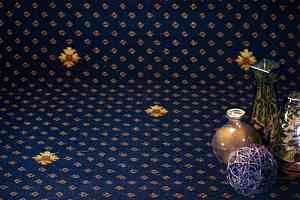 Ковролин Haima Axminster (7x9) Точка Синяя фото  | FLOORDEALER